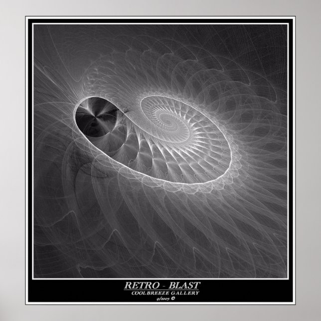 POSTER RETRO - BLAST (Frente)