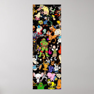 Poster Retro Cartoons rugrata 80s 90s Tv show cartoon
