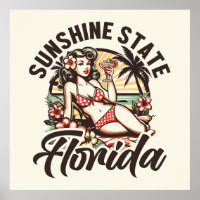 Retro Florida Pinup