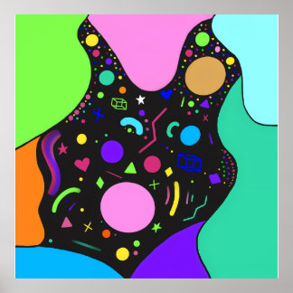 Poster Retro Funky