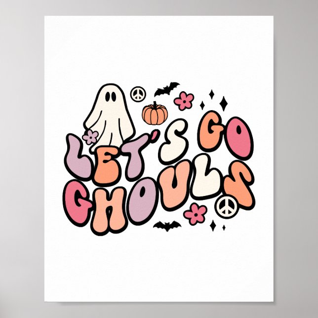 Poster Retro Halloween (Frente)