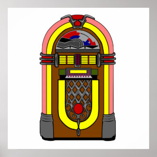 Poster Retro Jukebox