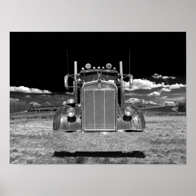 Poster Retro Kenworth Frontal (edição nº 2) (Frente)