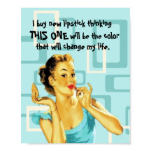 Retro Lipstick engraçado
