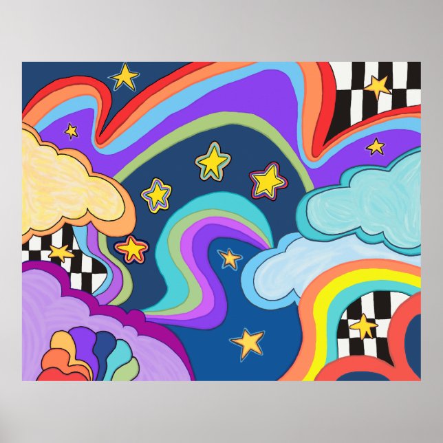 Poster Retro Love (Frente)