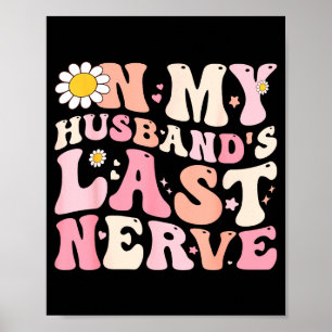 Poster Retro minha esposa irritou meu marido mulheres sar