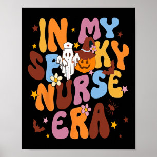 Poster Retro Na Minha Enfermeira Estranha Era Engraçada E