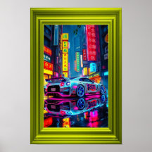 Retro Ride in Urban Light