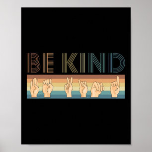 Poster Retro Ser Bind Deaf