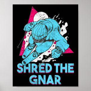 Poster Retro Ski Vintage 80s 90s Outfit Skiing 4