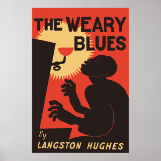 Pôster Retro The Weary Blues (música)