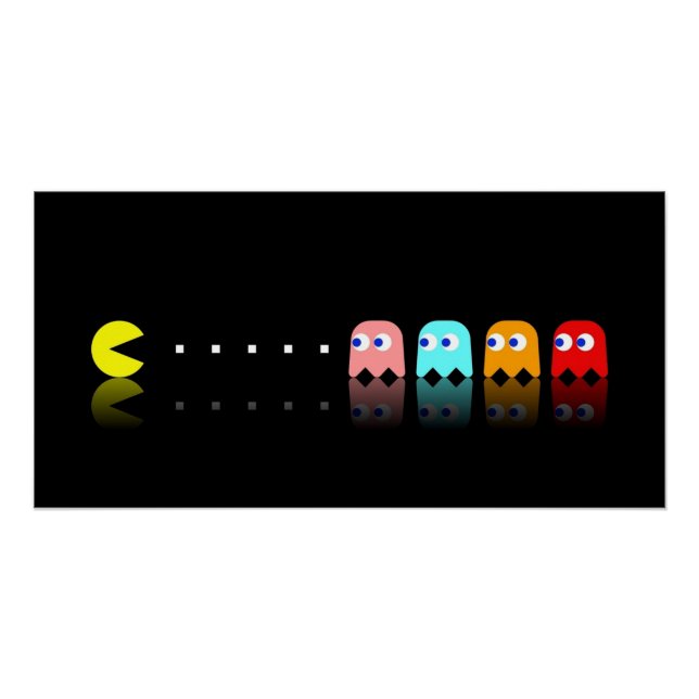 Pôster Retro video game  (Frente)