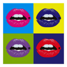 Retro Vintage Elegante Pop-Art