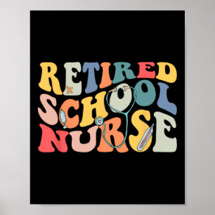 Poster Retro Vintage - Parte Retirada do Enfermeiro Escol