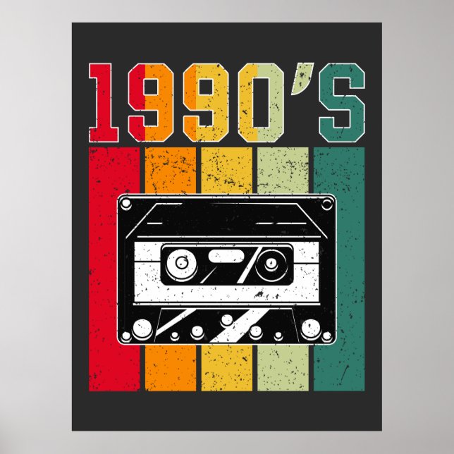 Poster Retroativo - anos 90 (Frente)