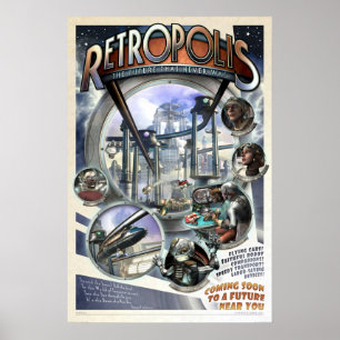 Poster Retropolis (20x30")