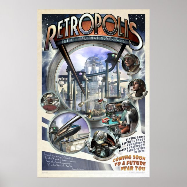 Poster Retropolis (20x30") (Frente)