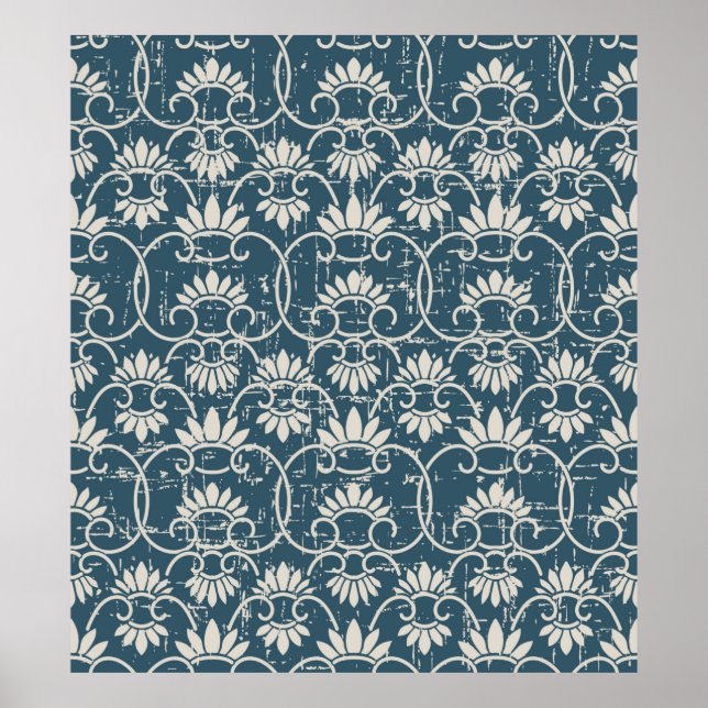 Poster Retrovisor antigo, retrorado vestido para fora, re (Frente)