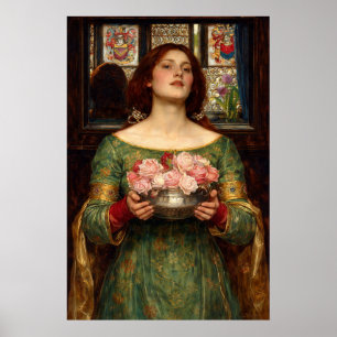 Poster Reúnem as Rosas Enquanto Podem de Waterhouse
