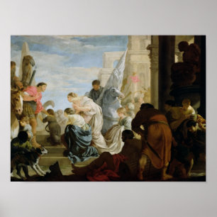 Pôster Reunião de Anthony e Cleópatra, c.1645