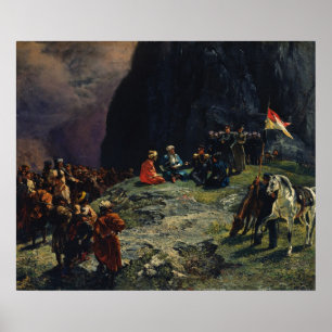 Poster Reunião de Gen.Kluke von Klugenau & imã
