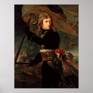 Poster Reunião de Napoleão Bonaparte na Batalha de Arcole