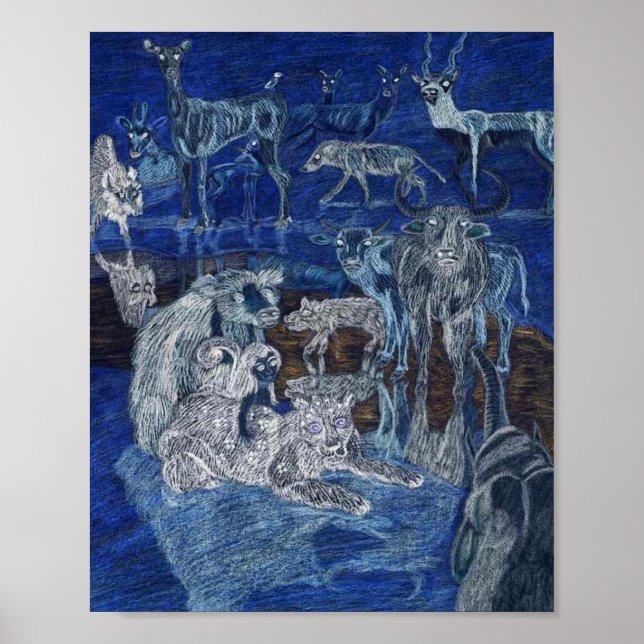 Poster Reunião dos Animais (Frente)