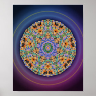 Pôster Reunião dos Guias do Espírito - Tamanho da separ