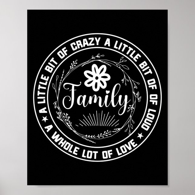 Poster Reunião Familiar Um Pouco Louca (Frente)