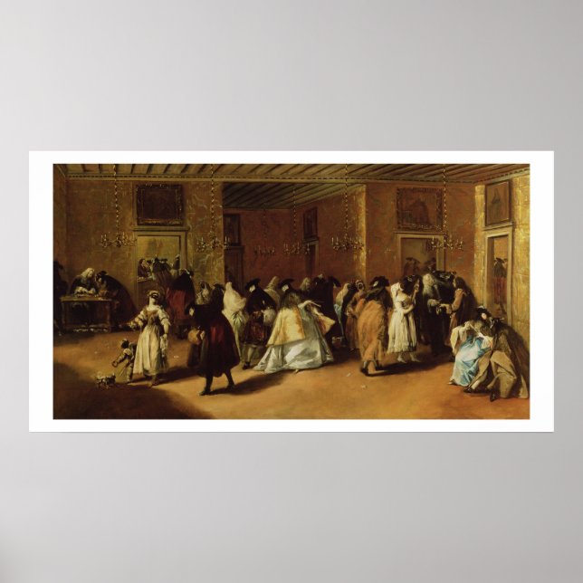 Pôster Reunião mascarada (Frente)