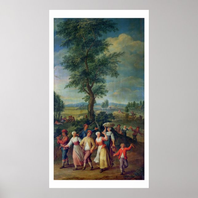 Pôster Reunindo a Colheita (Frente)