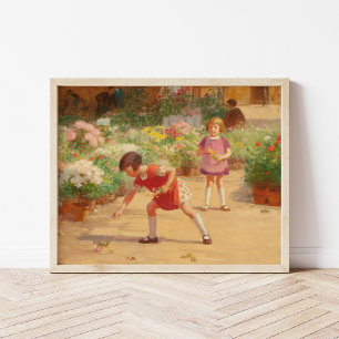 Poster Reunindo Flores   Victor Gabriel Gilbert