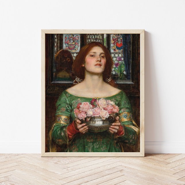 Poster Reunir Ye Rosebuds | John William Waterhouse (Criador carregado)