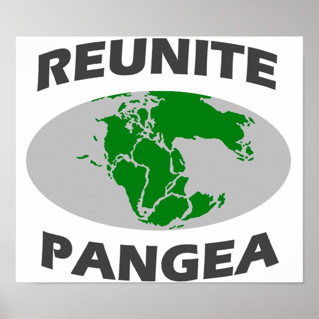 Pôster Reunite Pangea (Frente)