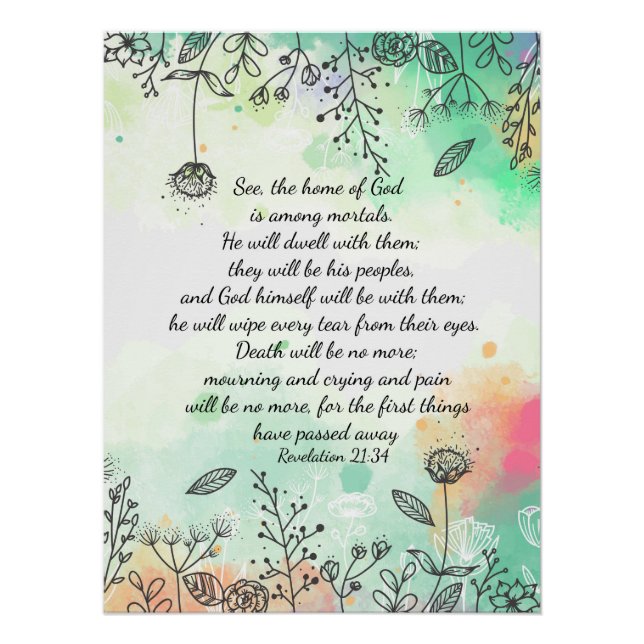 Pôster Revelação 21:34 (Frente)