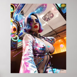 Poster Revelia Futurista