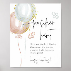 Poster Rever Gênero - Rever Jogo de Chá de fraldas de Caç