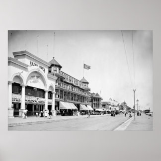 Pôster Revere Beach, Massachusetts, 1905