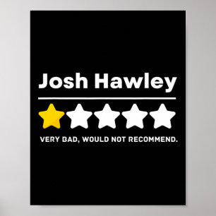 Poster Revisão Byd Josh Hawley Missouri Pro Democrata Jok