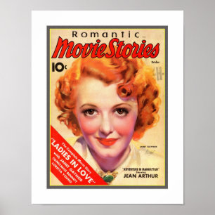 POSTER REVISTA DE CINEMA ANOS 1930 CAPA