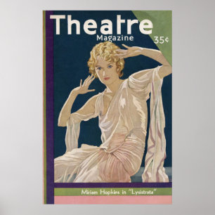 Poster Revista de Teatro outubro de 1930
