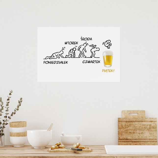 Poster Revolução da cerveja (Cozinha)