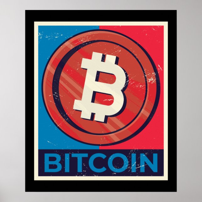 Poster Revolução do Crypto Bitmoeda (Frente)