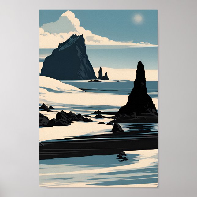 Poster Reynisfjara Beach (Frente)