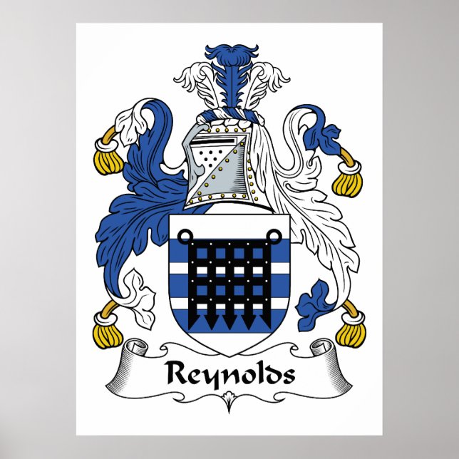 Poster Reynolds Family Crest (Frente)