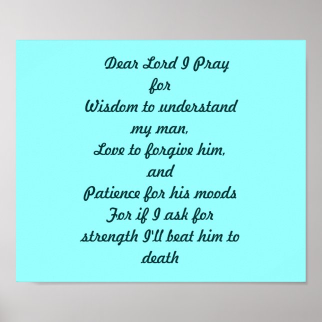 Poster Rezar por Ajuda (Frente)