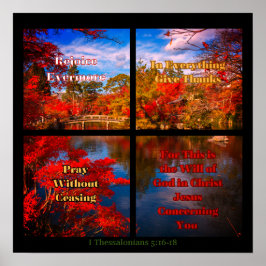 Poster Reze, Reze, Dê Obrigados