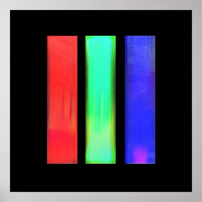 Pôster RGB (poster 24 x 24") (Frente)