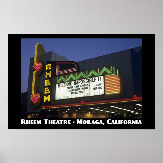 Poster Rheem Theater 11x17 (Frente)