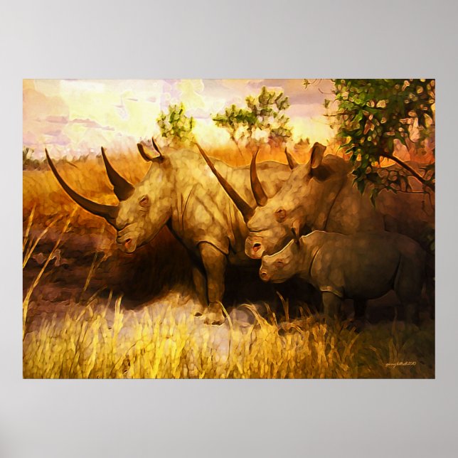 Poster RHINOS (Frente)
